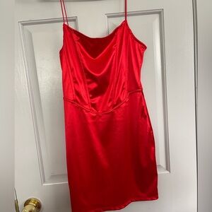 H&M Vibrant Red Dress